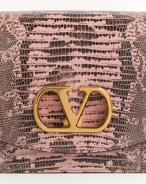 Valentino Garavani - Valentino Garavani Vain Shoulder Bag In Tejus - Peach Rose - Woman - Shoulder Bags